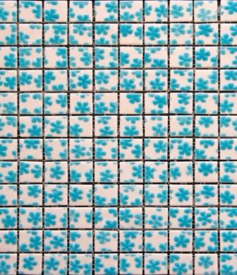 Mosavit mosaic Dreams Flor Azul