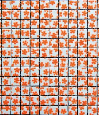 Mosavit mosaic Dreams Flor Naranja