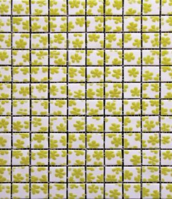 Mosavit mosaic Dreams Flor Pistacho