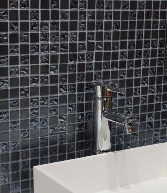 Mosavit mosaic Drops Negro 50