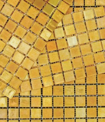 Mosavit mosaic tiles Metalica Oro Dore
