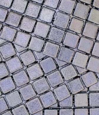 Mosavit mosaic tiles Metalica Plata
