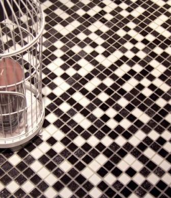 Mosavit mosaic Moondance Blanco Y Negro