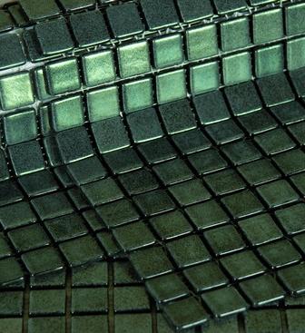 Wall mosaic tiles Nacare Verde