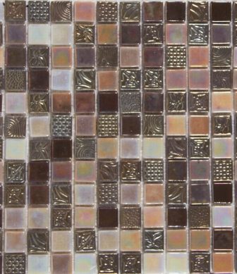 Bathroom mosaic tiles Oriental Coffee