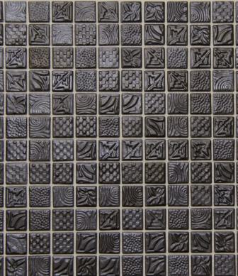 Mosavit mosaic tiles Pandora Ferro 100