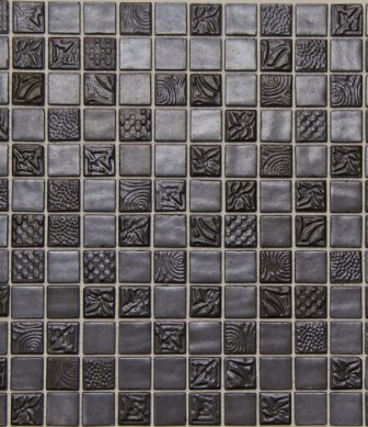 Mosavit mosaic tiles Pandora Ferro 50