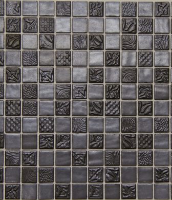 Mosavit mosaic tiles Pandora Ferro 50