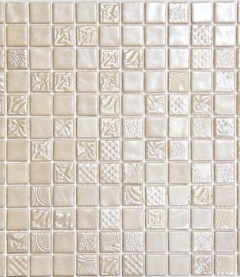 Mosavit mosaic tiles Pandora Vainiglia 50