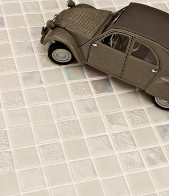 Mosavit mosaic tiles Sundance Blanco