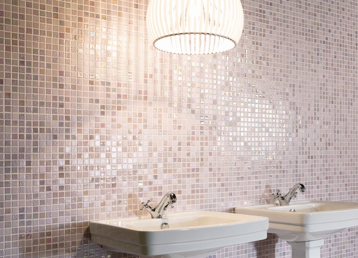 Rosa mosaic tile deals