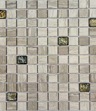 Mosavit mosaic Wooden Grey Pandora