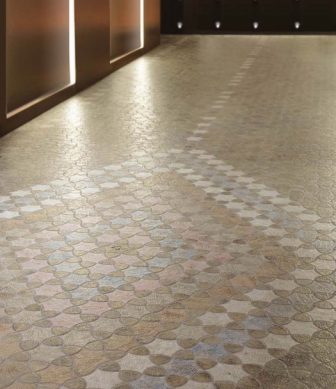 Floor decorative tiles Natucer Cometa Mare