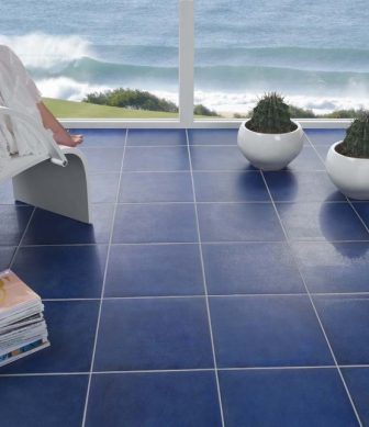 Floor tiles Natucer Simbols Blau Natural