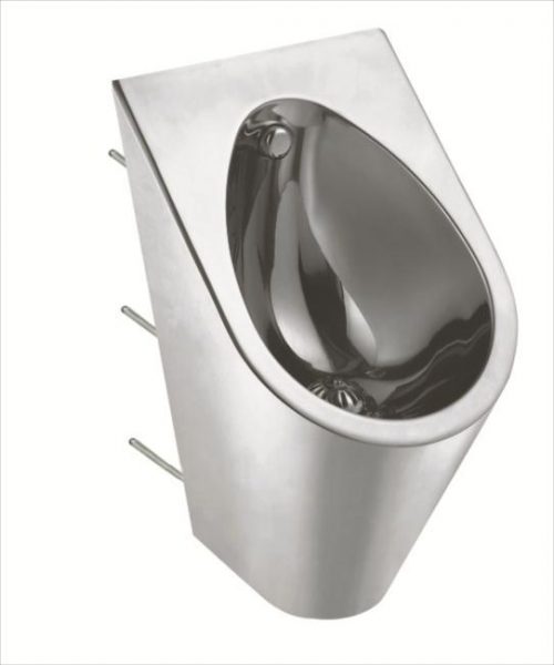 Stainless steel urinal 13004.P.S – Ceramic and mosaic tiles EU