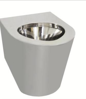Inox ergonomic floor pan 13012.M.B