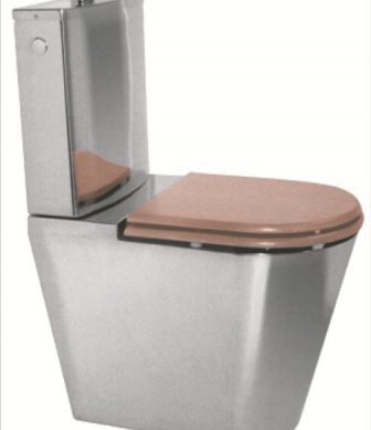 WC bowl toilet monobloc satin 13015.S