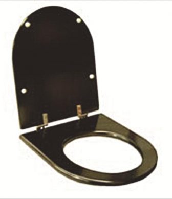 Wood toilet lid cover 15026