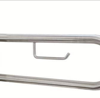 Swing-up inox grab bar 15051.60.S