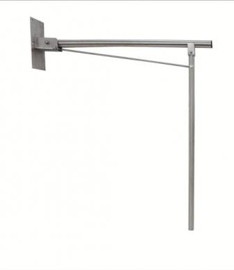Swing-up shower bar white 15062.W
