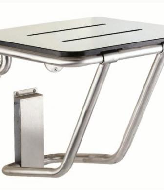 Folding shower seat stainless steel 15065.S