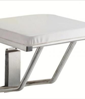Folding shower seat aluminium 15066.S