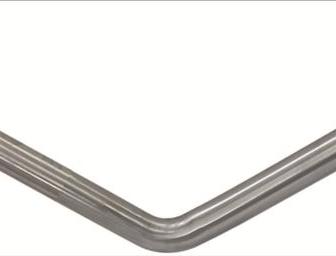 135º angle bar inox satin 15068.S