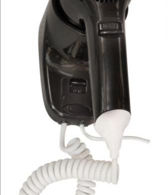 Hair dryer black finishing 02055.N