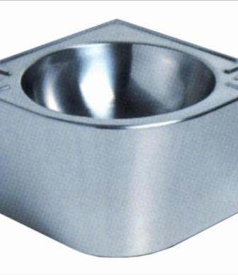 Inox corner basin 13035.PL.S