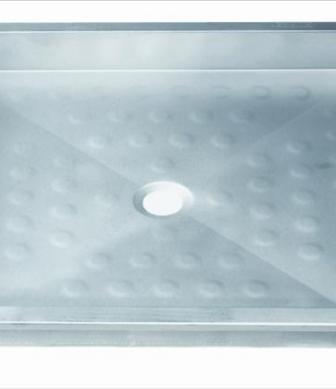 Inox shower tray 13054