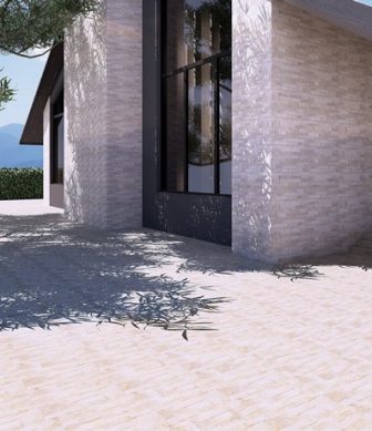 3D tiles Pamesa Losa Caravista Beige