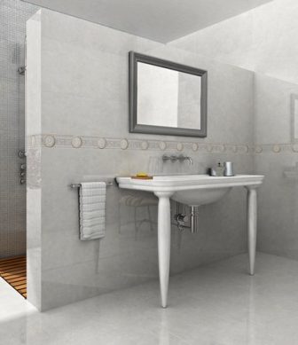 Bathroom tiles Pamesa Sintra Blanco