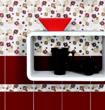 Ceramic tiles 20x20 Red