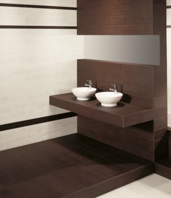 Tiles wood imitation Revigres Carvalho Castanho