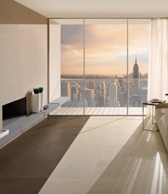 Porcelain floor tiles Revigres Manhattan Marfim