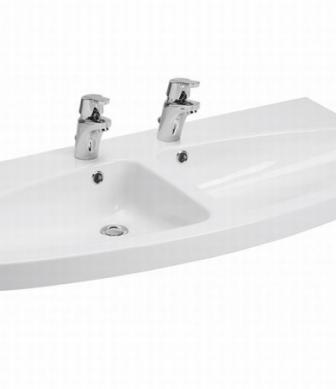 Nau 130 Double Wash Basin