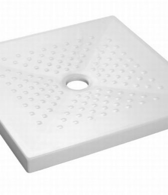 WCCare 80x80x6 Countertop Shower Tray