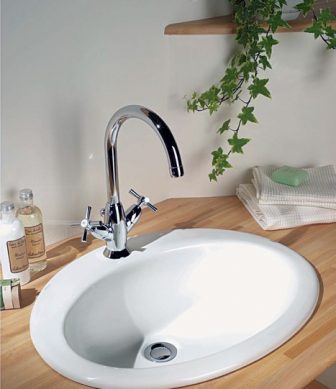 Rimini Basin Mixer W/Pop-Up Waste