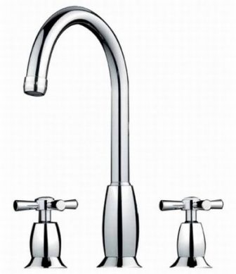 Rimini 3 Hole Basin Mixer