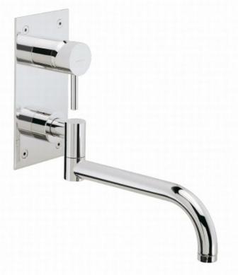 Tube Wall Mounted Mixer F/Kitchen