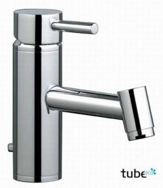 Tube Eco Basin Mixer W/Pop-Up Waste