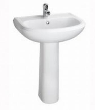 Alfa wash basin 58 cm w fixing kit