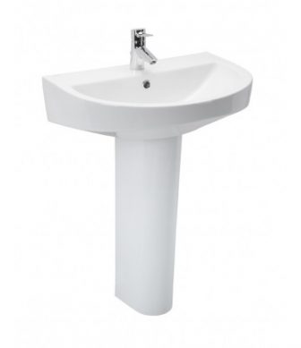 City wash basin 56 cm w fixing kit