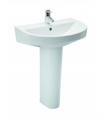 City wash basin 60 cm w fixing kit