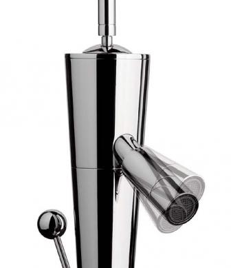 Kone bidet mixer w pop up waste