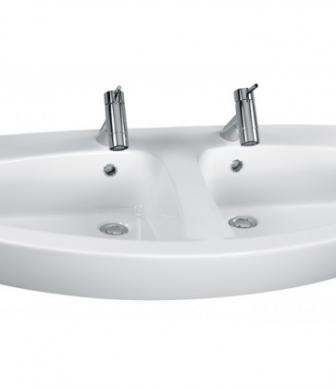 Newday wash basin 130 cm w fixing kit