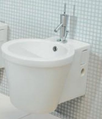 Reflex wall hung bidet