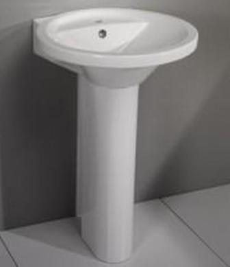 Reflex wash basin 55 cm w fixing kit