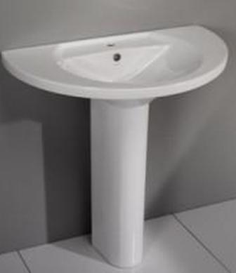 Reflex wash basin 85 cm w fixing kit