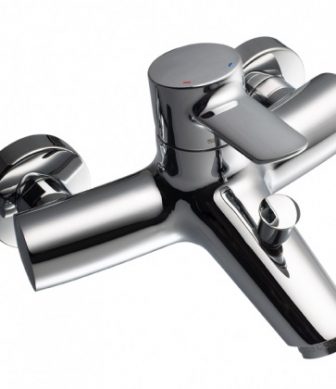 Torus bath shower mixer w omega hand shower